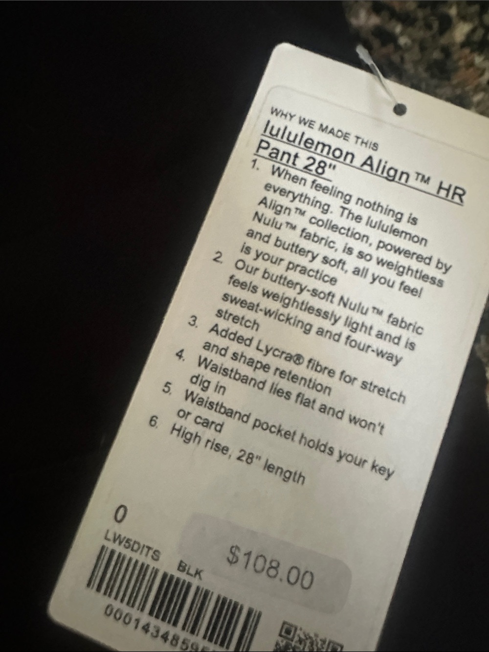 Lululemon Align HR Leggings - Picture 2 of 3